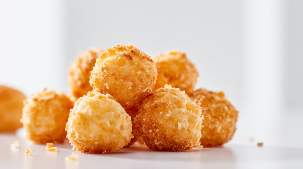 Air Fryer Fried Macaroni and Cheese Balls