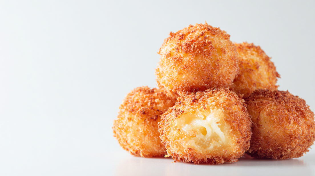 Air Fryer Fried Macaroni and Cheese Balls