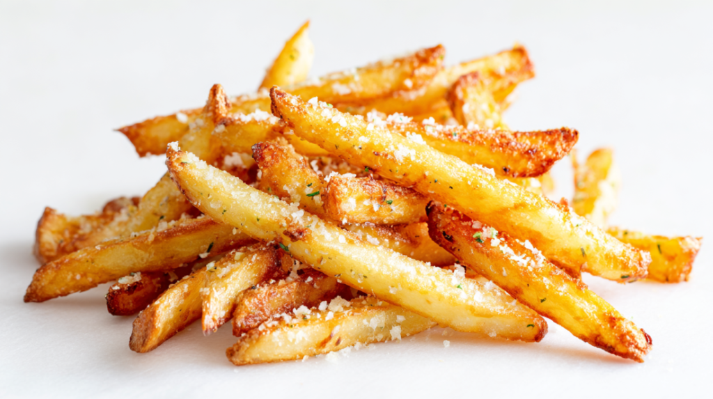 Air Fryer Garlic Parmesan Fries