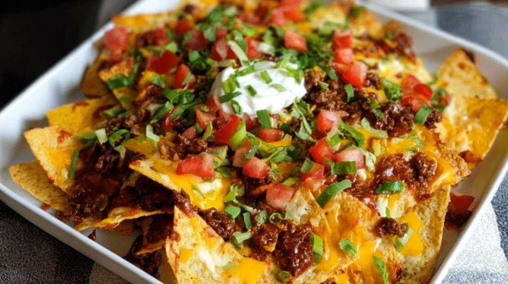 Air Fryer Nachos