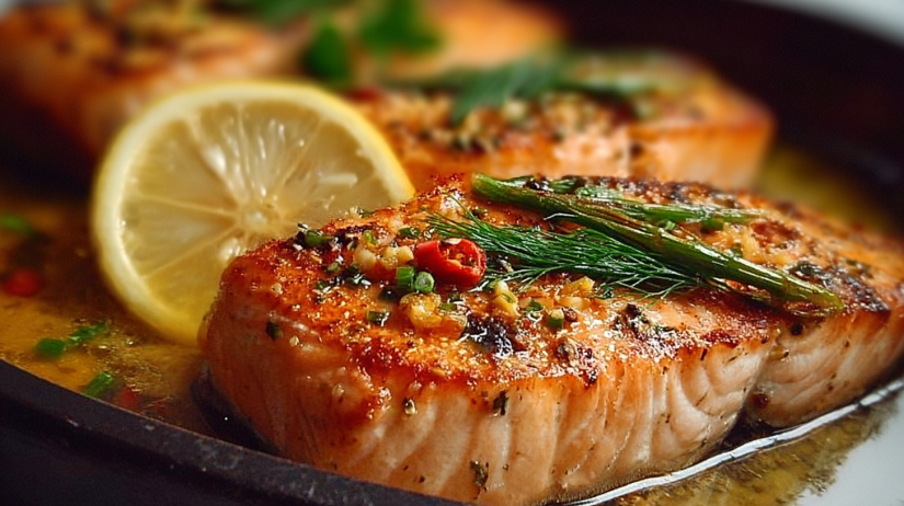 BAKED SALMON