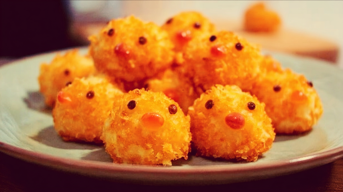 Baby Chick Mini Cheese Balls