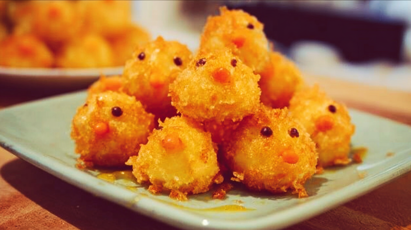 Baby Chick Mini Cheese Balls
