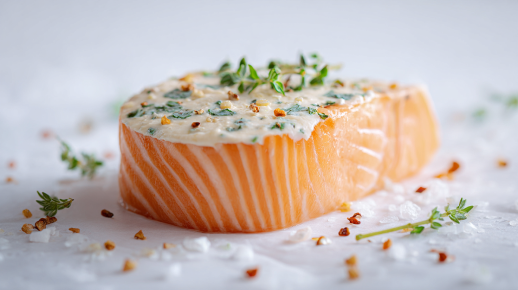 Baked Boursin Salmon