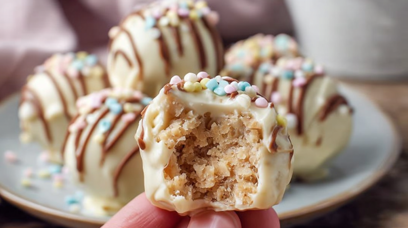 Banana Pudding Easter Truffles