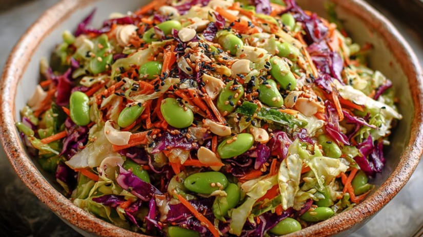 Cabbage and Edamame Salad
