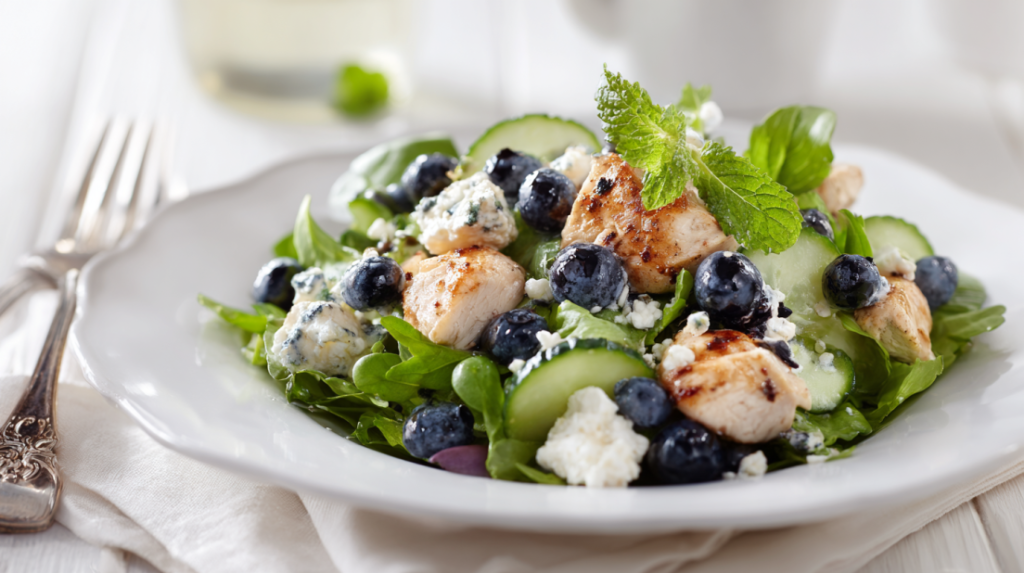 Chicken Blueberry Feta Salad
