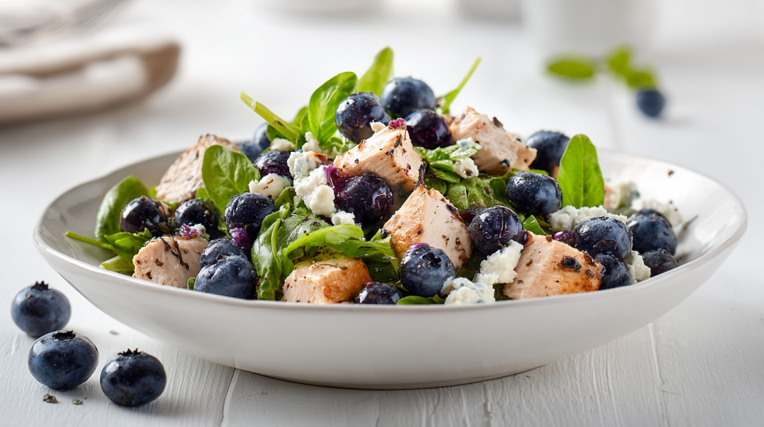 Chicken Blueberry Feta Salad