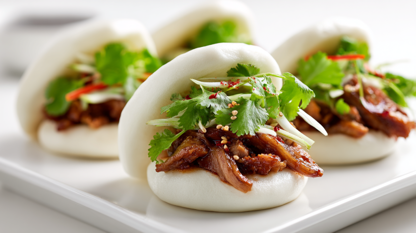 Chinese BBQ Pork Steamed Buns