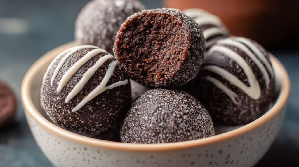 Chocolatey Oreo Protein Balls