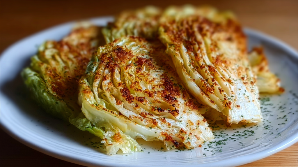 Crispy Air Fryer Cabbage Wedges