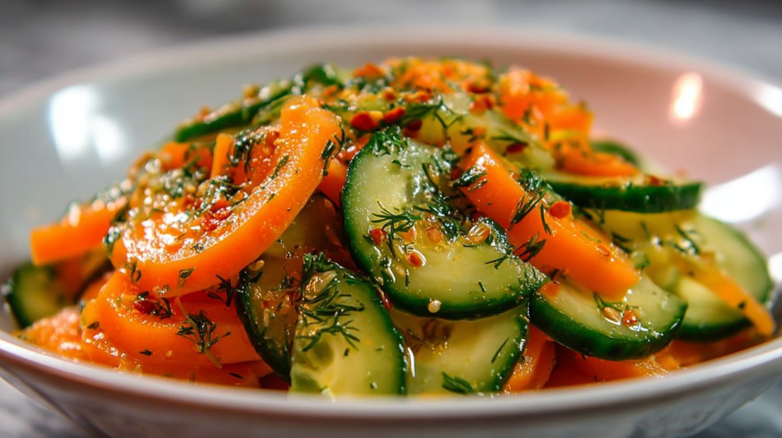 Cucumber Carrot Salad: Refreshing and Versatile!