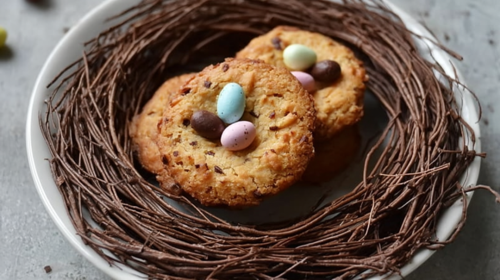 Easter Birds Nest Cookies