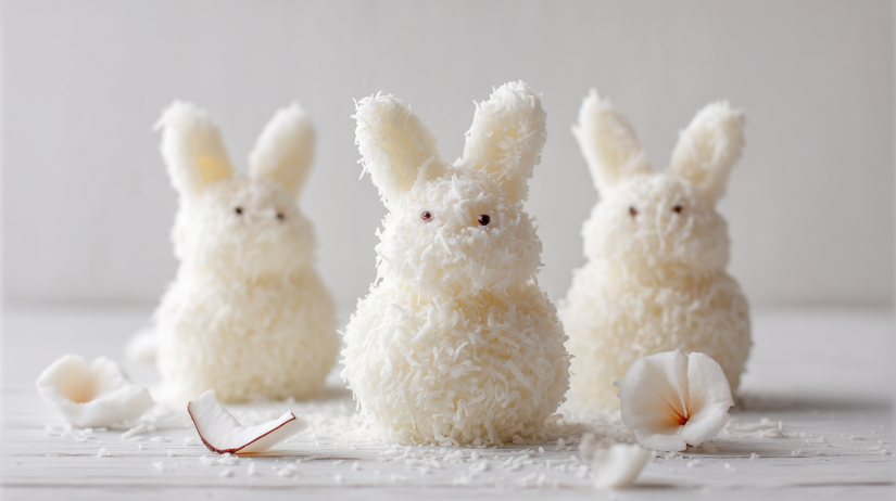 Easter Bunny Coconut Tails