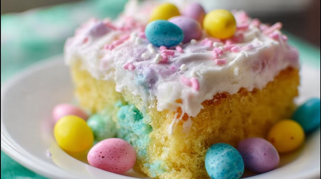Easter Poke Cake