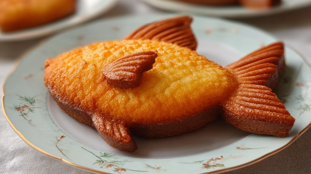 Fish-Shaped Cake