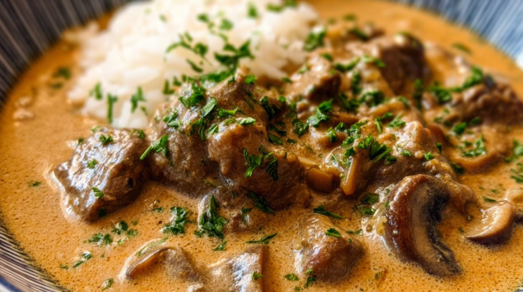 Gordon Ramsay Beef Stroganoff