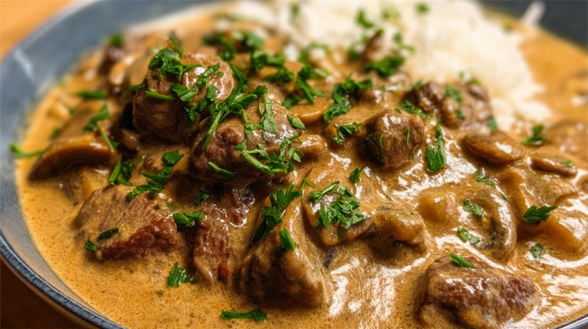 Gordon Ramsay Beef Stroganoff