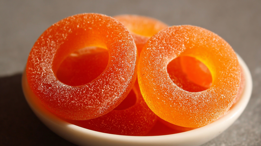 Gummy Peach Rings