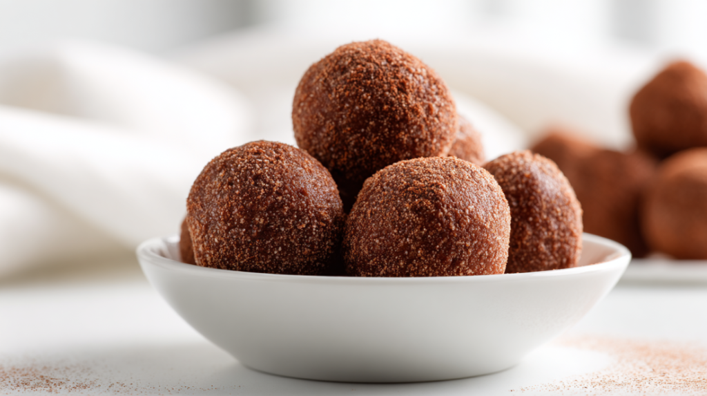 Healthier Nutella Protein Balls
