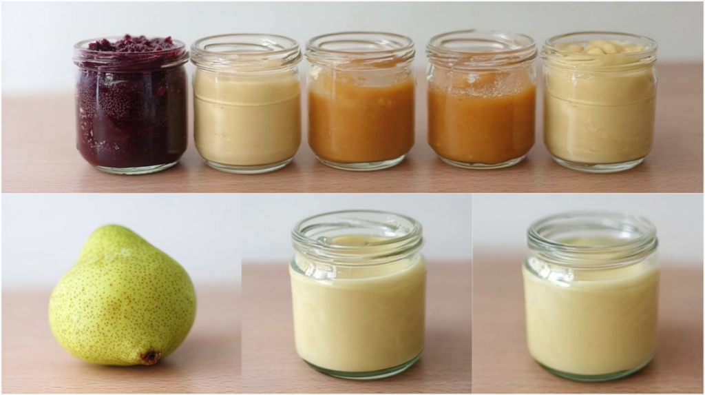 Homemade Baby Purees