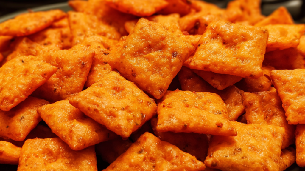 Homemade Cheez Its 