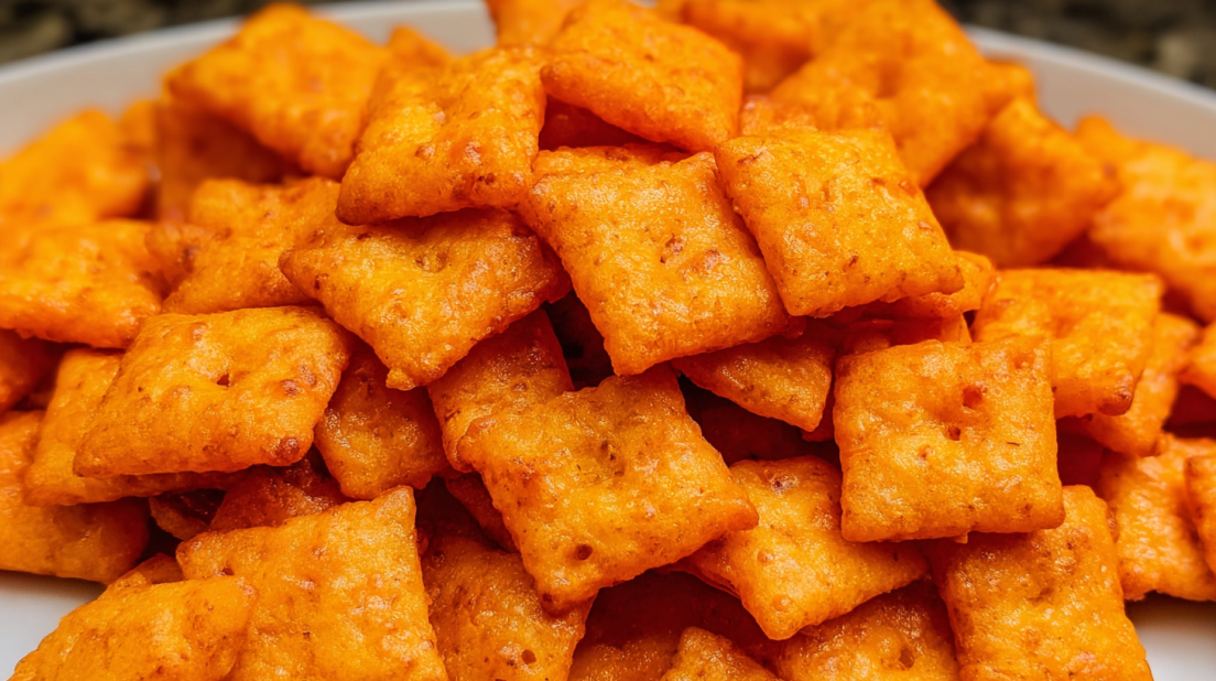 Homemade Cheez Its