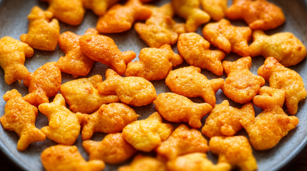 Homemade Goldfish Crackers