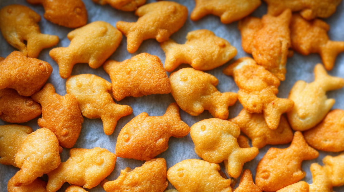 Homemade Goldfish Crackers