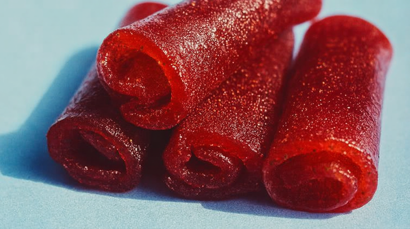 Homemade Strawberry Fruit Snacks