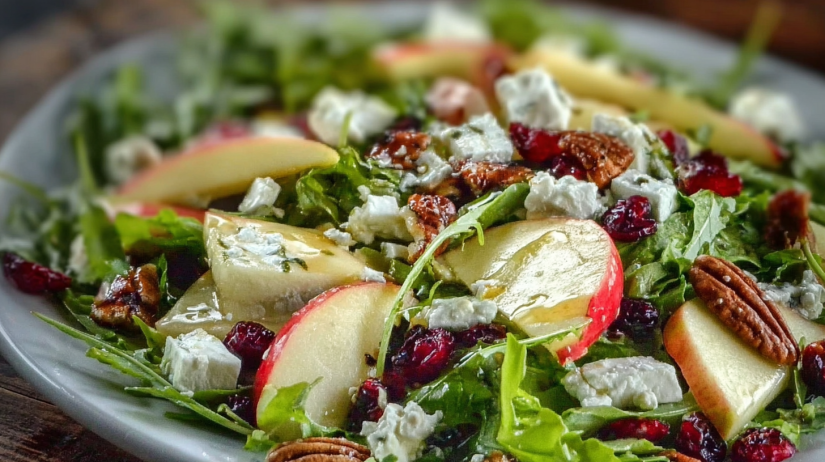 Honeycrisp Apple and Feta Salad