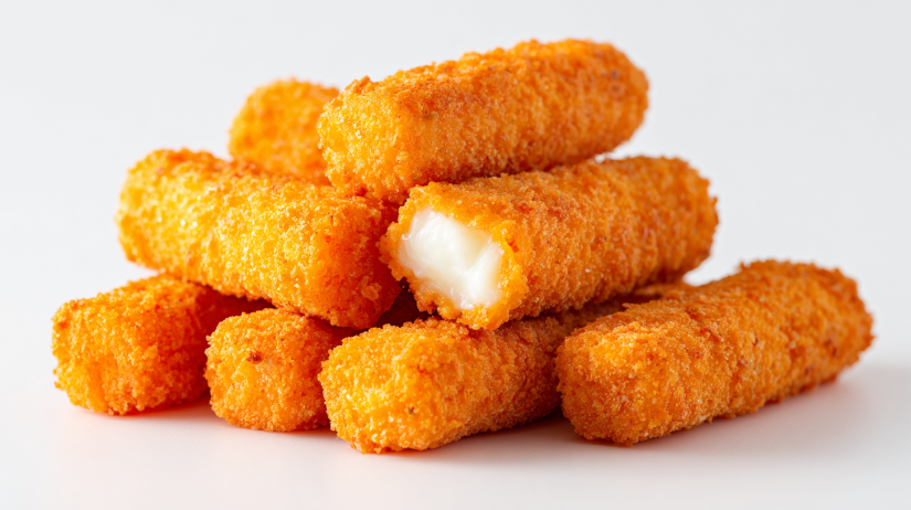 Hot Cheeto Mozzarella Sticks