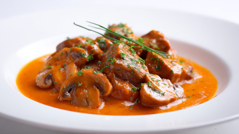 Hungarian Mushroom Paprikash