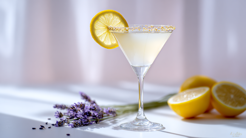 Lavender Lemon Drop Martini