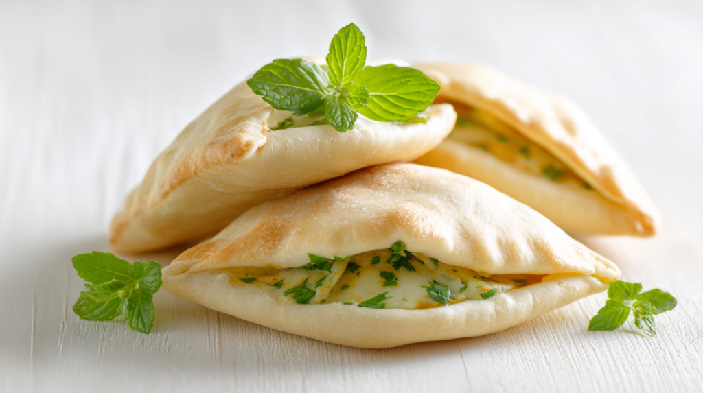 Lebanese Stuffed Pita Arayes