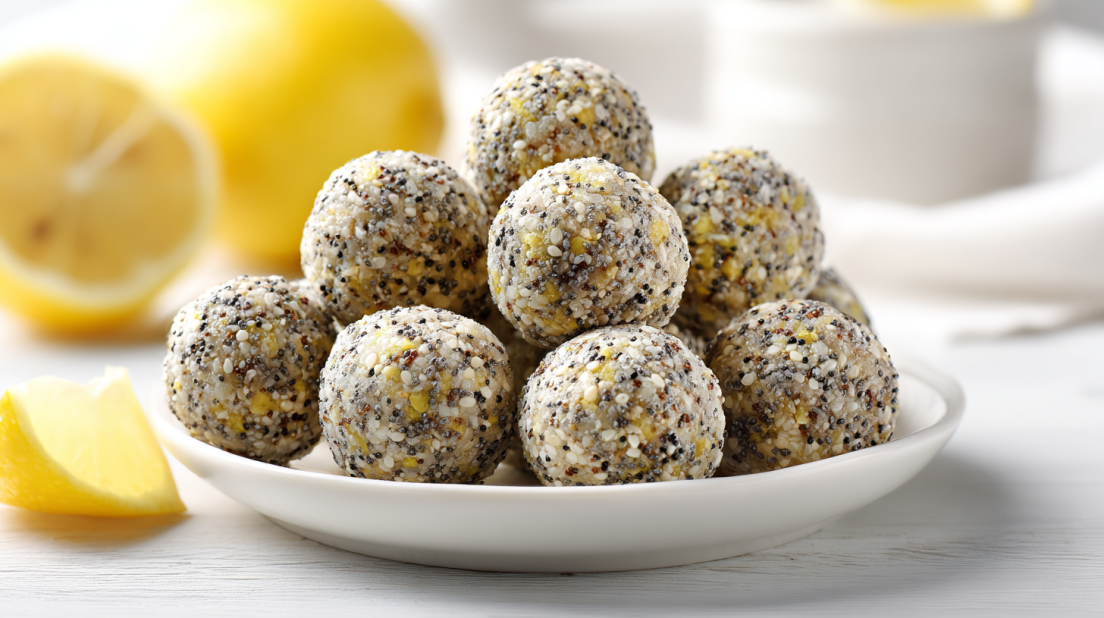 Lemon Poppyseed Protein Balls: A Healthy Snack Your Family Will Love!