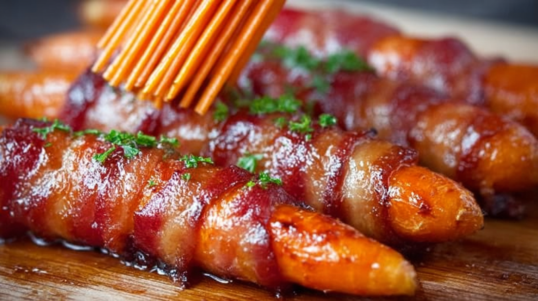 Maple Bacon Carrots