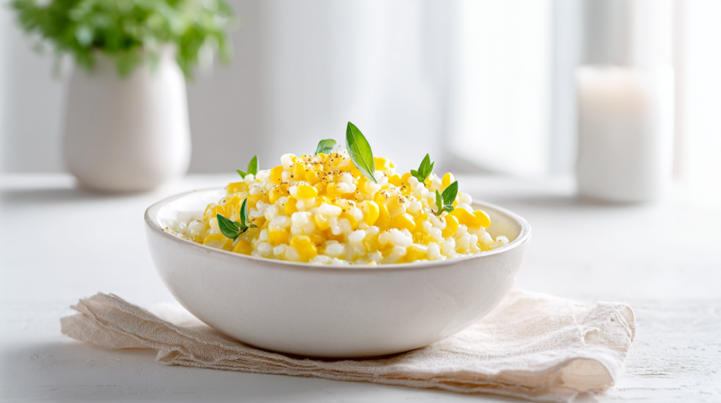 Mexican Sweet Corn Risotto