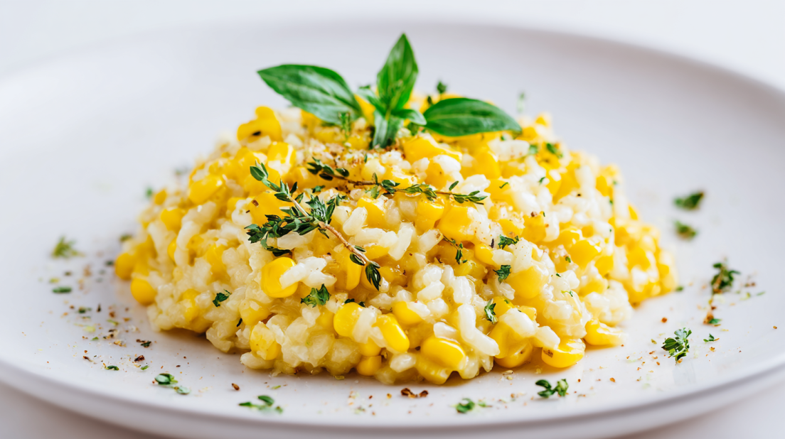 Mexican Sweet Corn Risotto