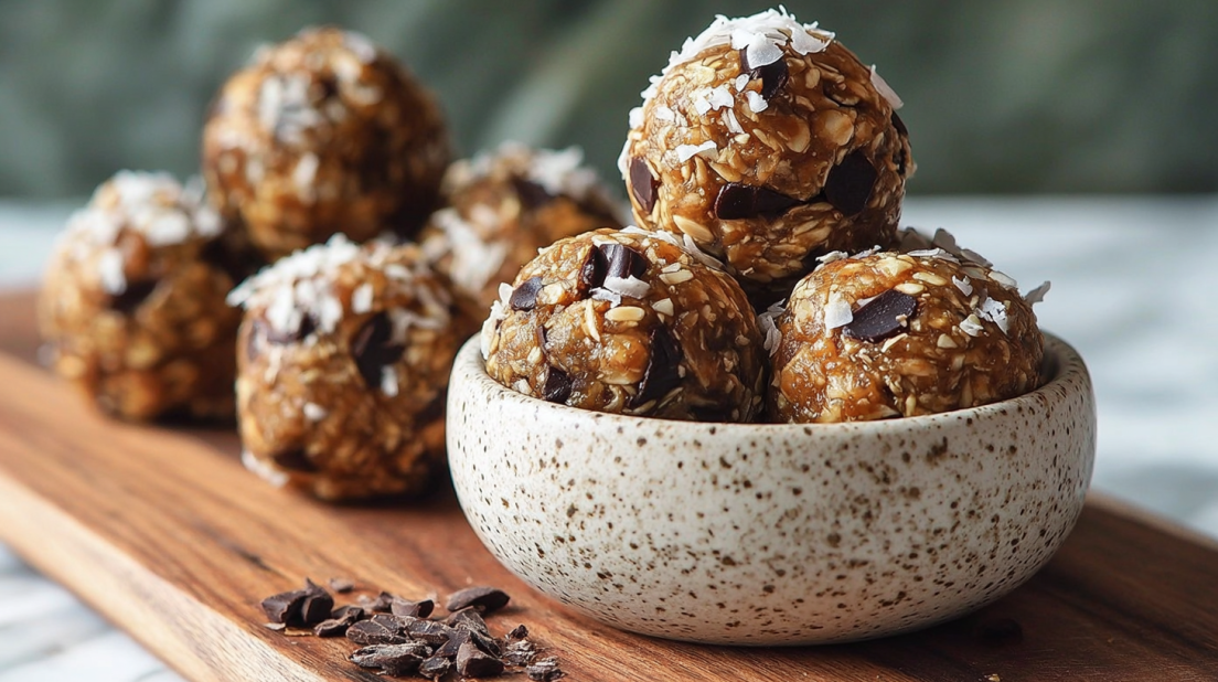 No Bake Chunky Monkey Energy Balls (High Protein) Recipe Your Kids Will Love!