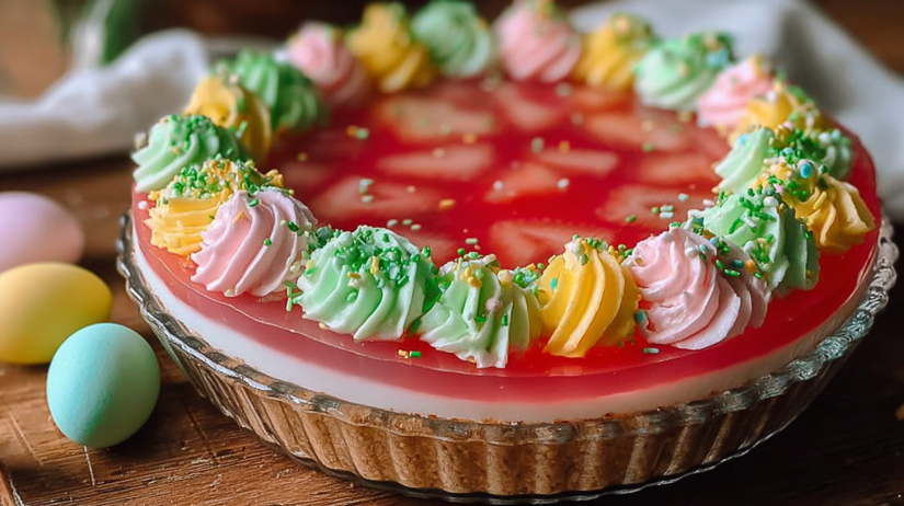 No Bake Jello Pie