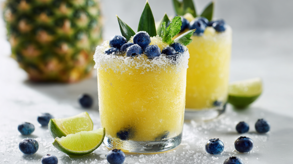 Pineapple Blueberry Margarita
