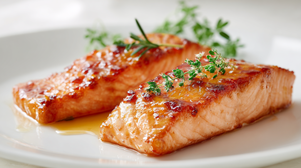 Pineapple Glazed Salmon