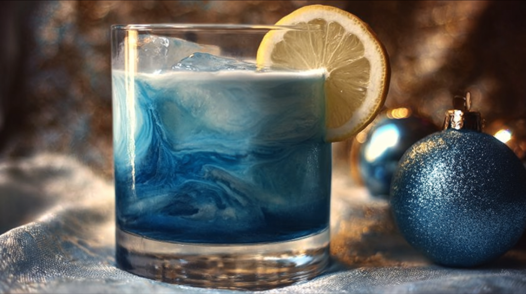 Russian Blue Moon Cocktail