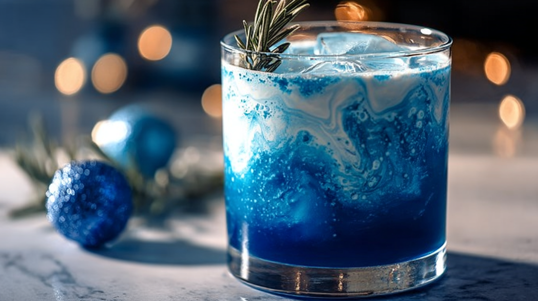 Russian Blue Moon Cocktail
