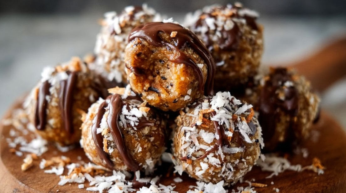 Samoa Cookie Protein Balls: A Family Favorite!