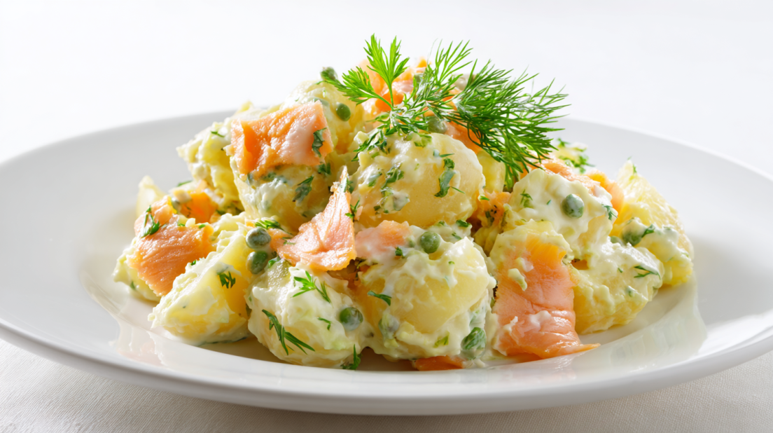 Smoked Salmon Potato Salad