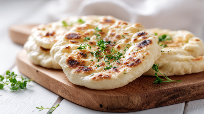Sourdough Discard Naan