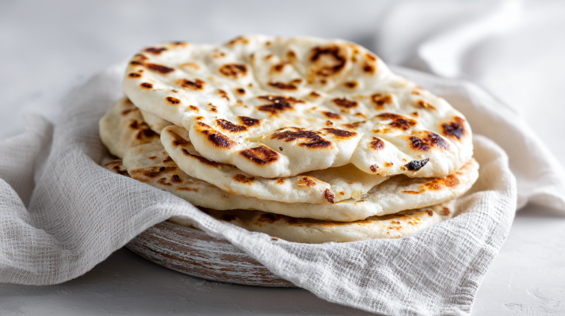Sourdough Discard Naan
