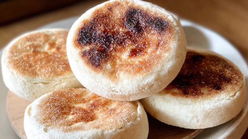 Sourdough English Muffins